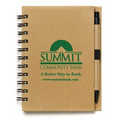 Larger Size Recycled Jotter Notepad Notebook w/ Recycled Paper Pen (Overseas)